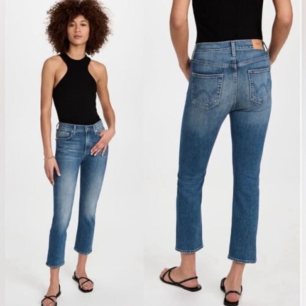 NWT EDWIN Women’s Elin Crop Straight Leg Jeans - Size 25